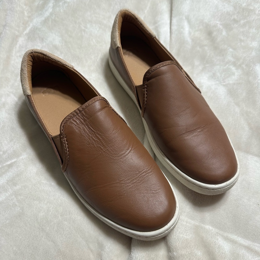 Brown Slip-On Women's Shoes